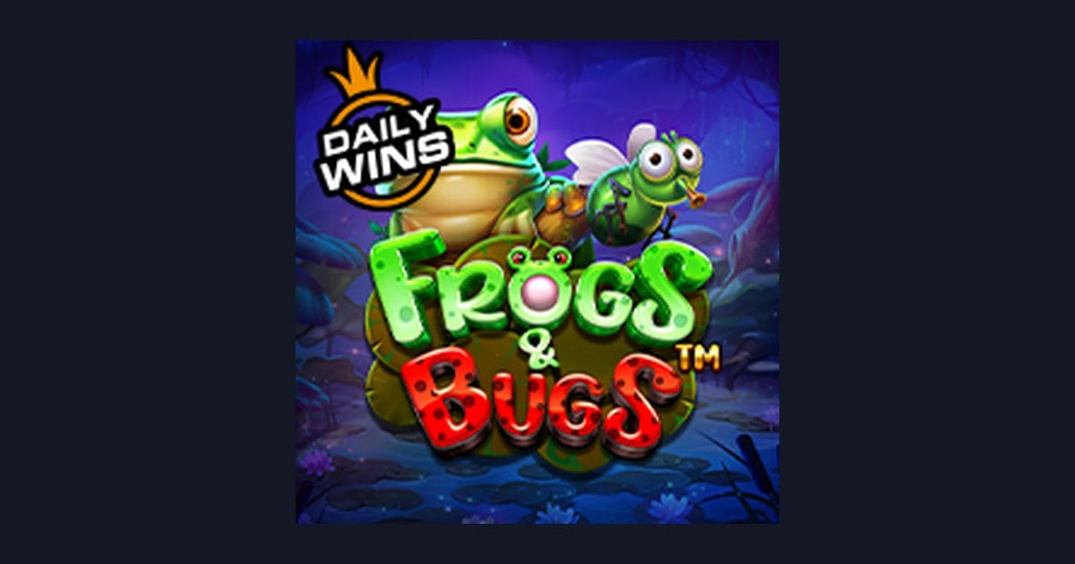 Frogs and Bugs, Slot Anti Rungkad dengan Keseruan Alam Liar