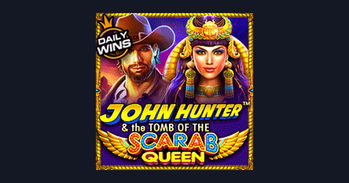 Main John Hunter Scarab Queen dengan Deposit Pulsa Tanpa Potongan, Untung Maksimal!
