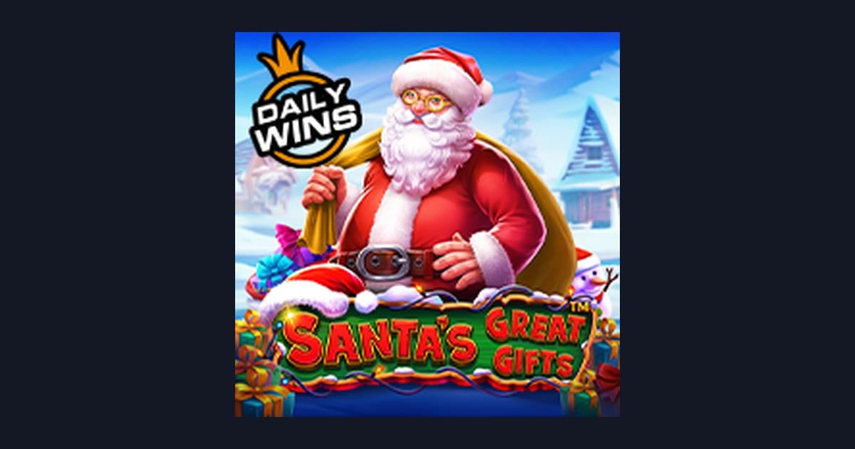 Santai Main Santas Great Gifts dengan Deposit Dana OVO Gopay, Untung Anti Boncos